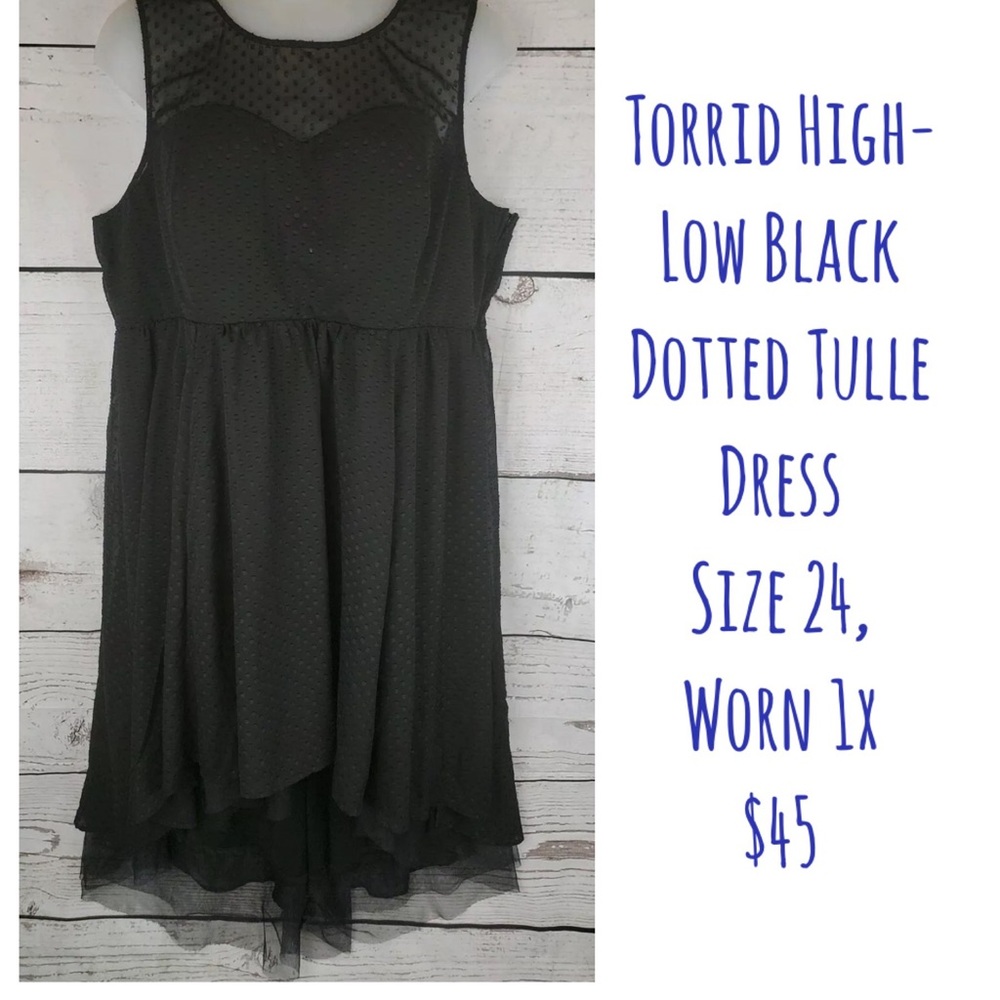 Torrid High Low Tulle dress